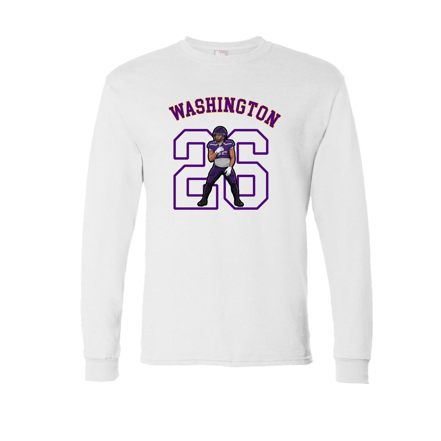 Long Sleeve Tee — Shirsey Arch in White