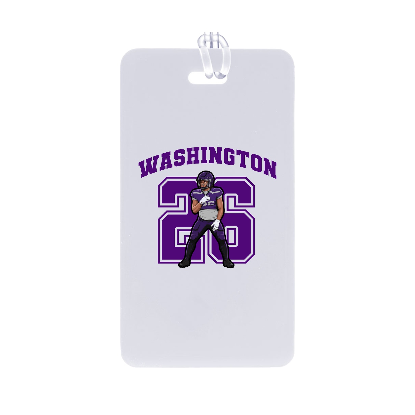 Bag Tag — Number in Classic