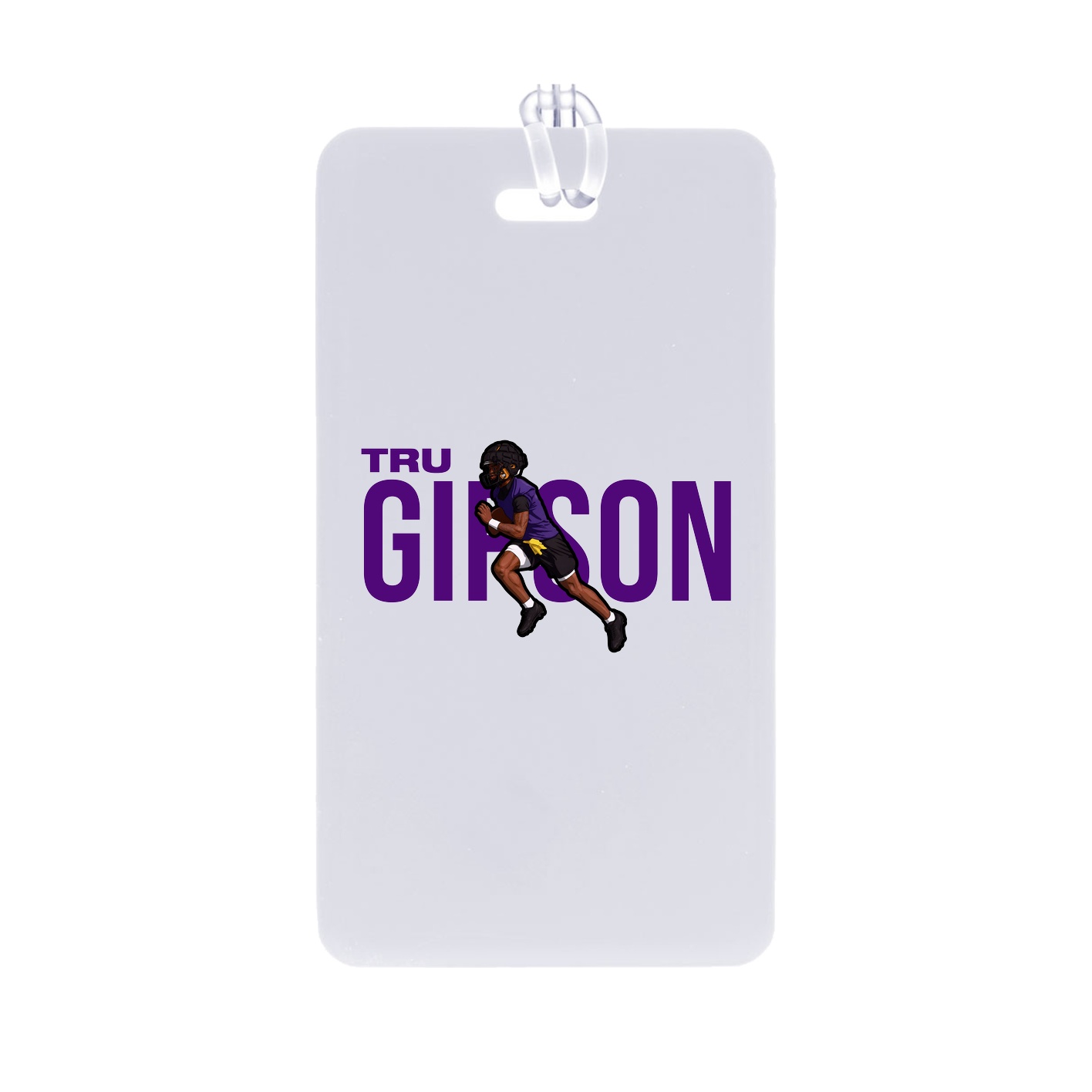 Bag Tag — Player Name in Classic