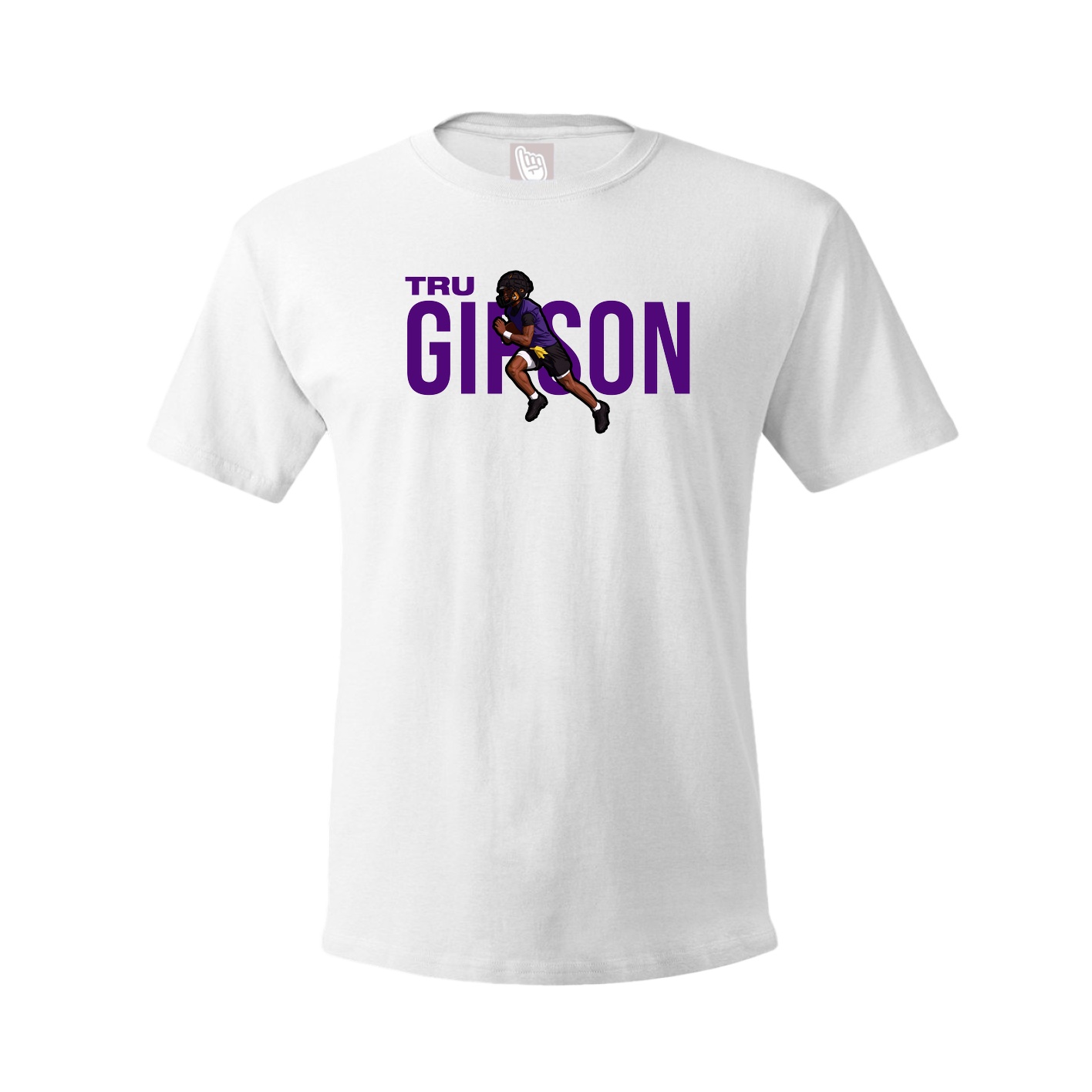 Youth Tee — Player Name in White