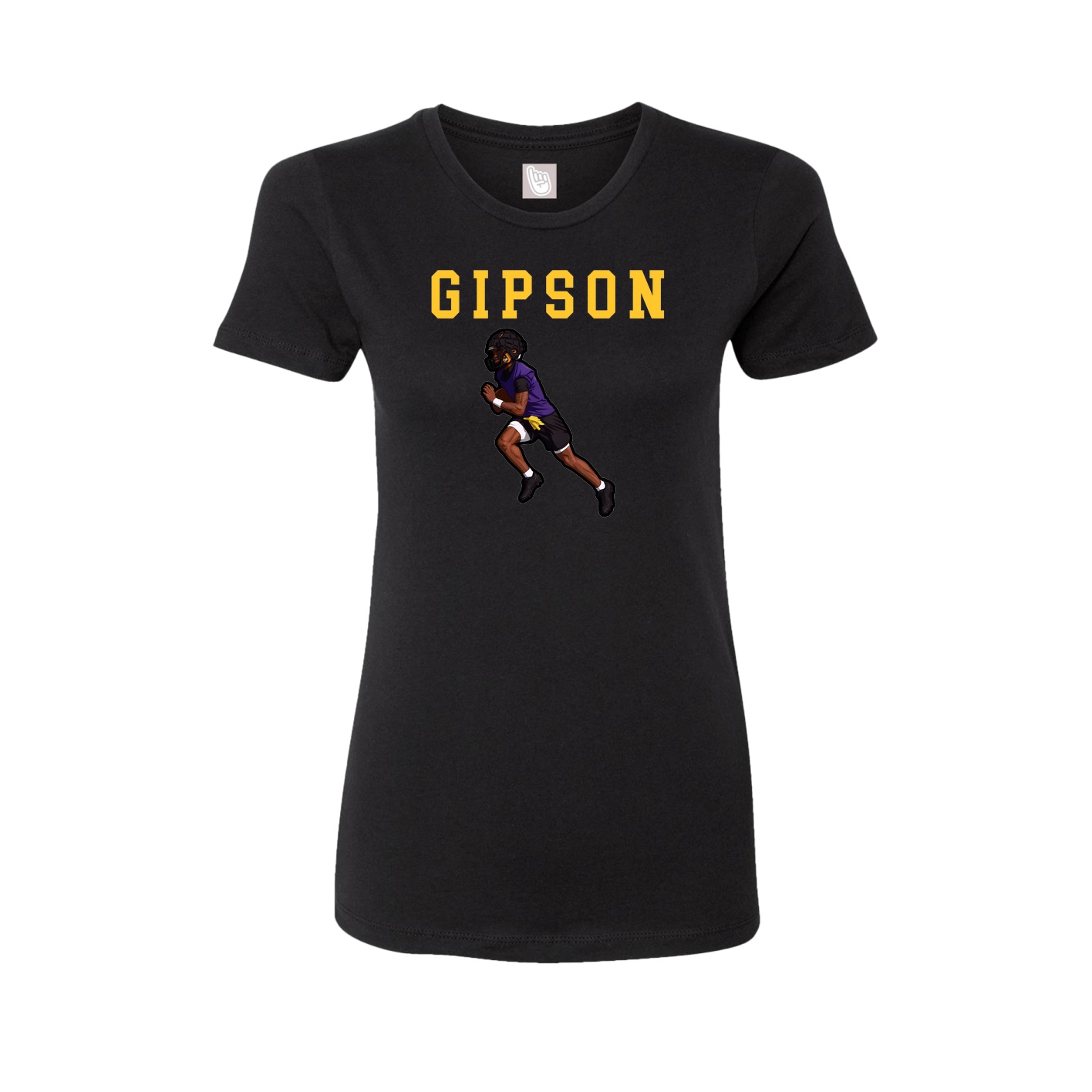 Fitted Women's Tee — Shirsey in Black