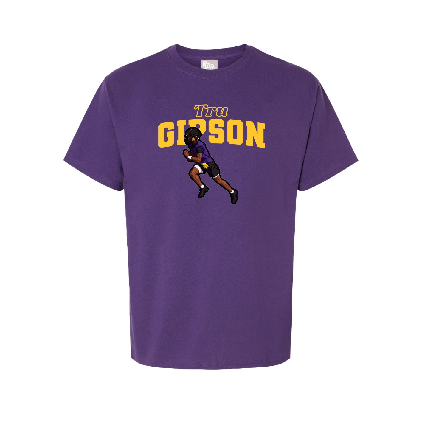 Tee — Name Arch in Purple