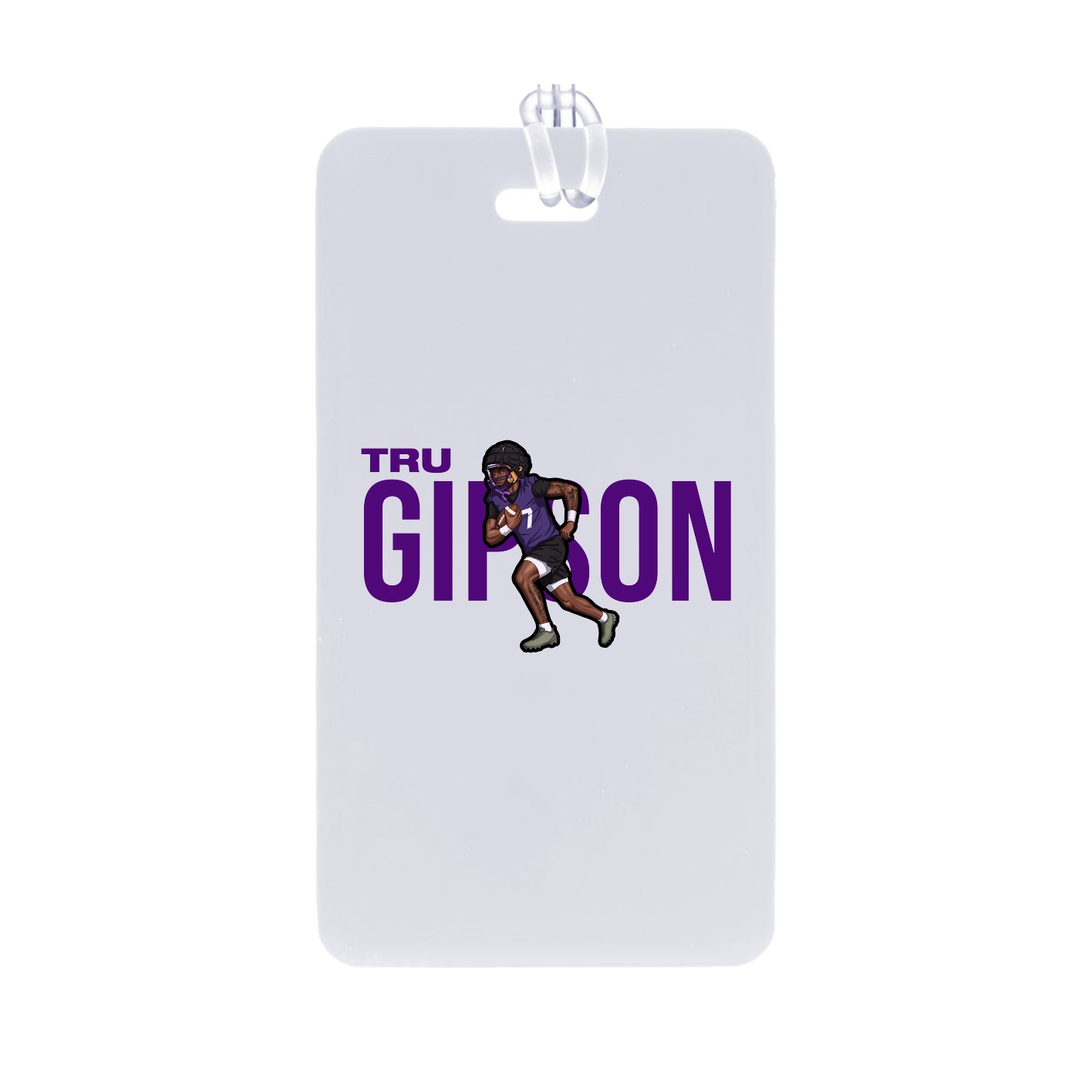 Bag Tag — Player Name in Classic