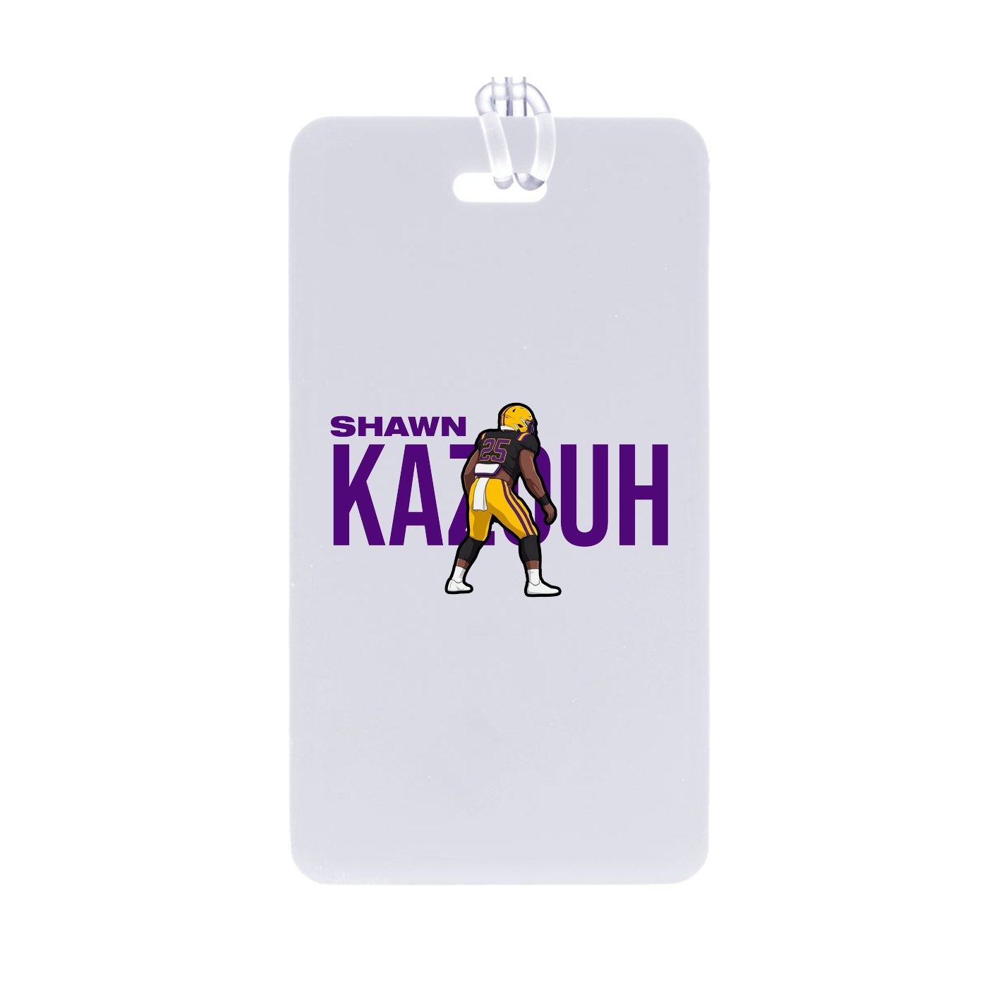Bag Tag — Player Name in Classic