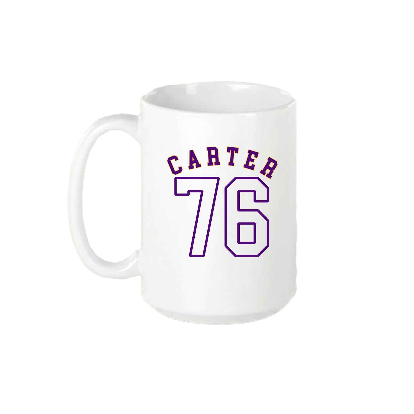 15oz Coffee Mug — Shirsey Arch in White