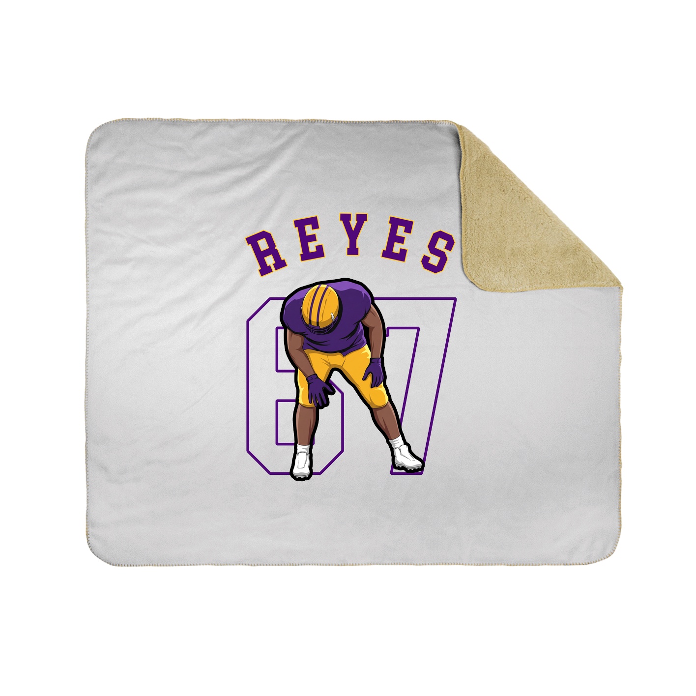 Throw Blanket — Shirsey Arch in White