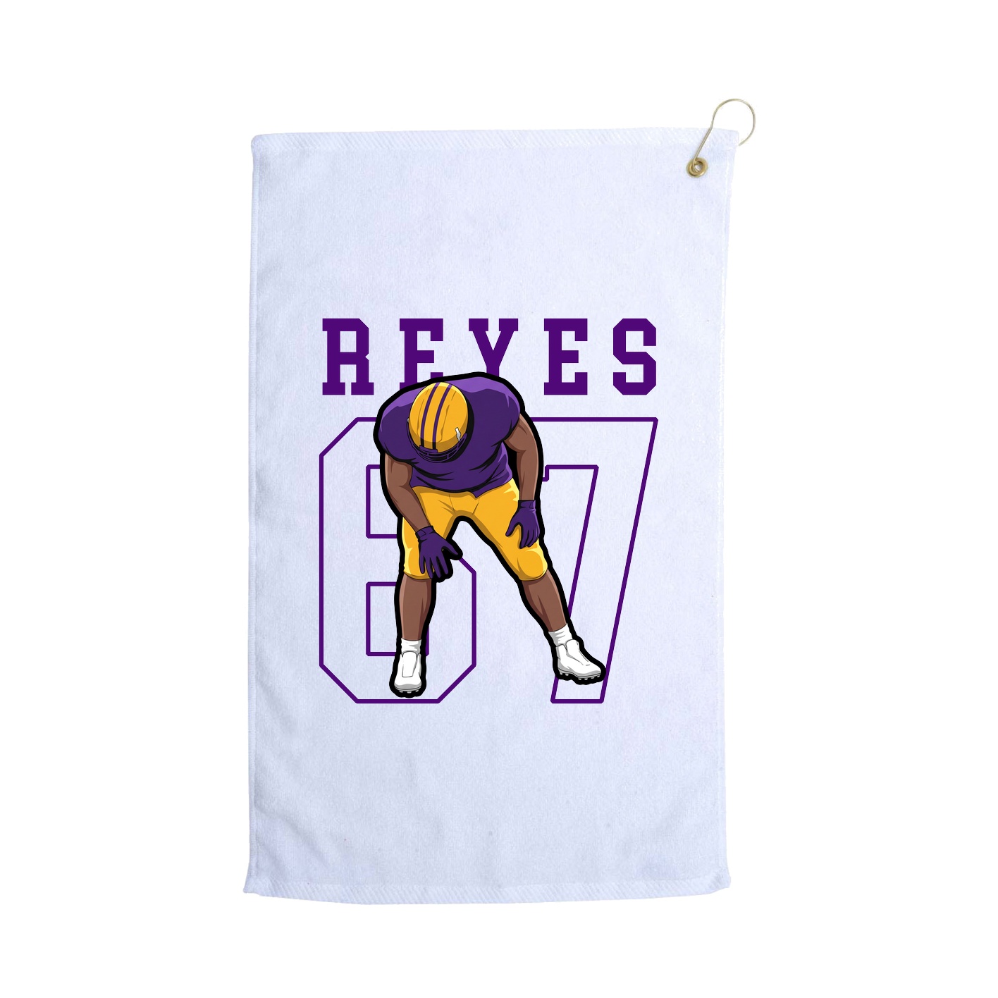Golf Towel — Shirsey in White