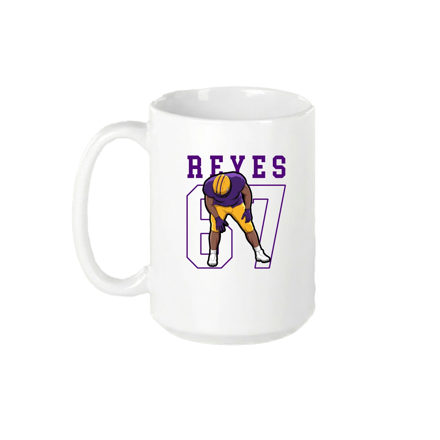 15oz Coffee Mug — Shirsey in White