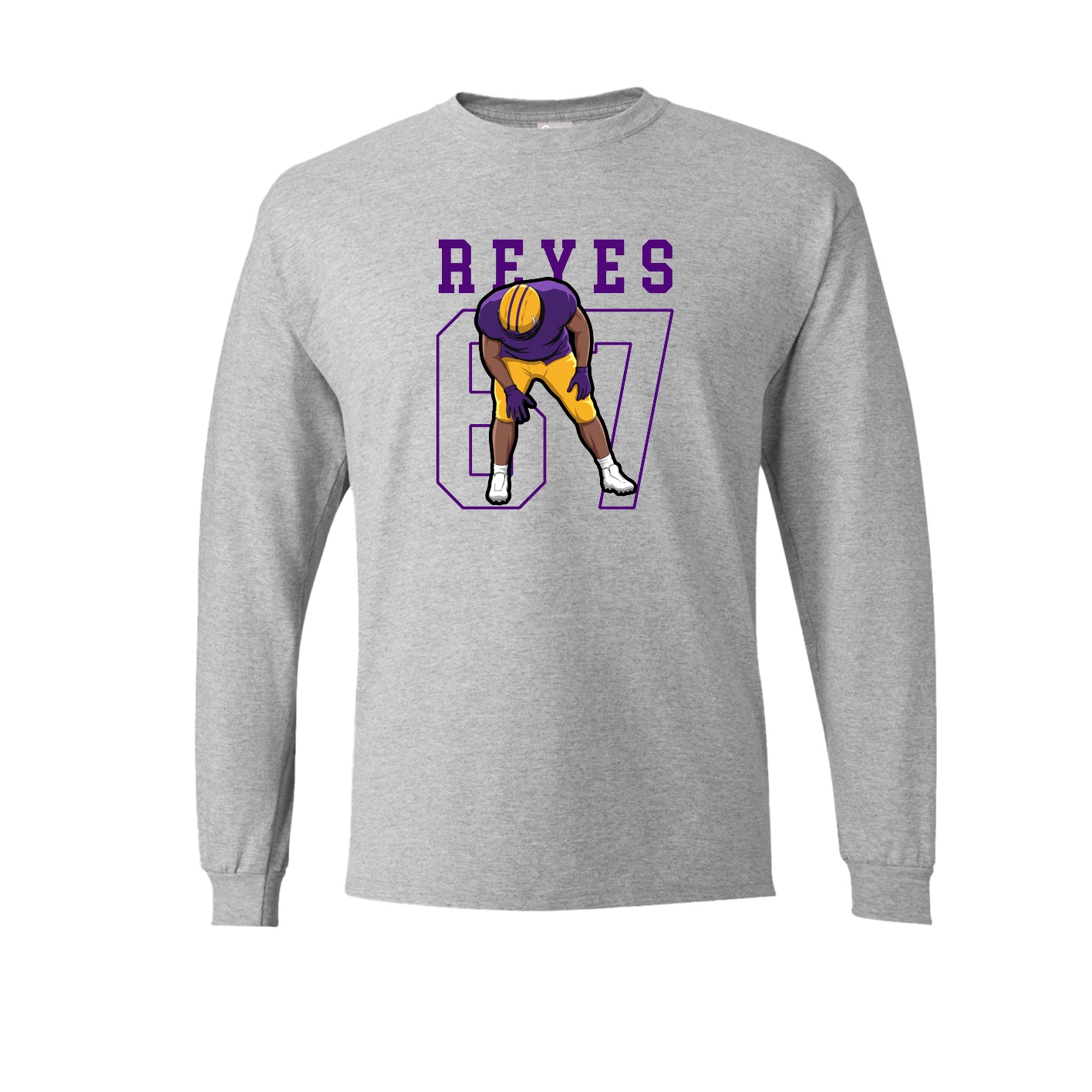 Long Sleeve Tee — Shirsey in Grey