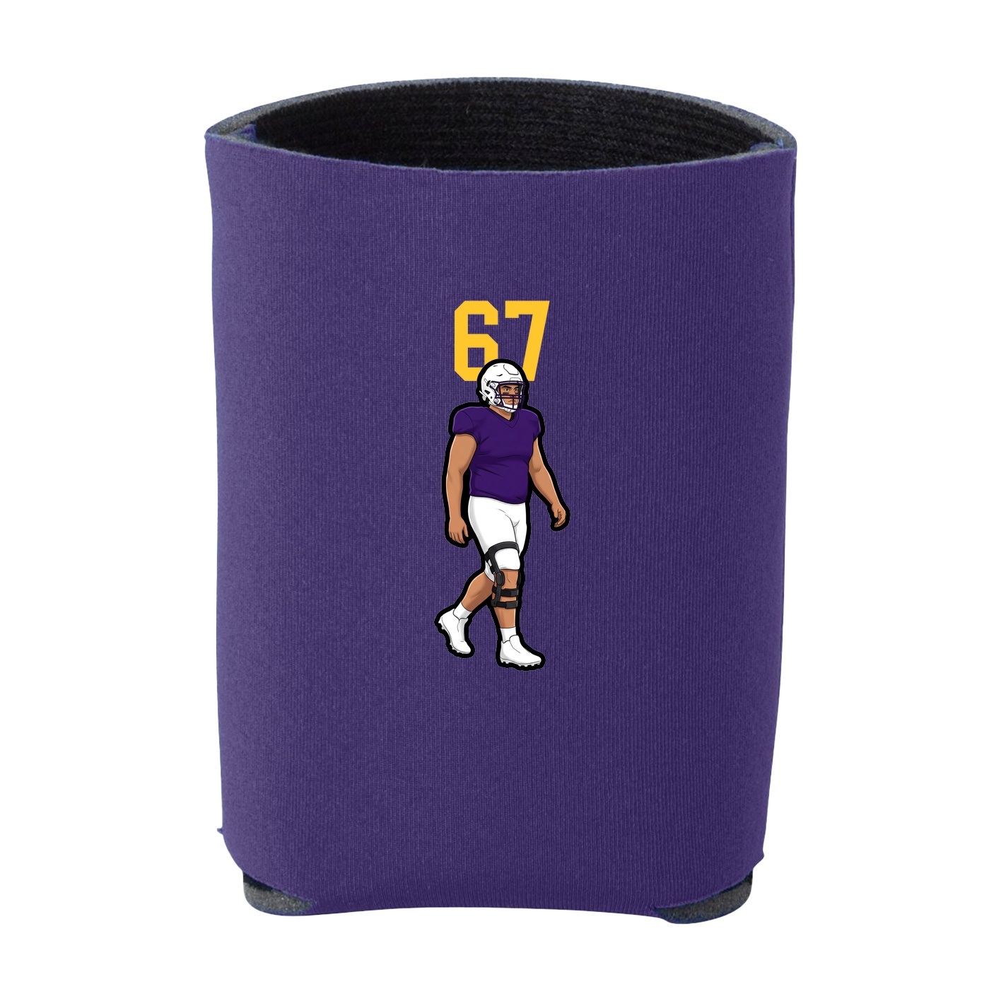 Can Holder — Number Top in Purple