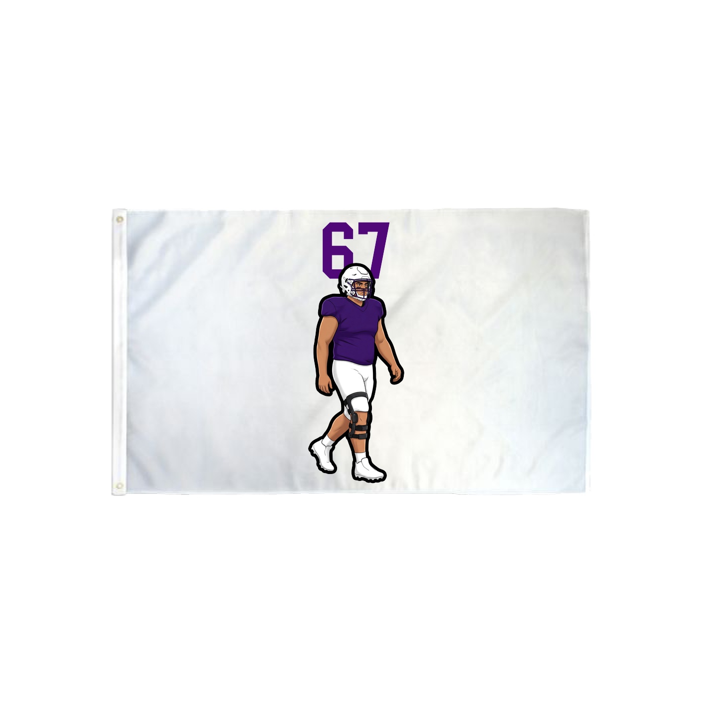 3x5 Flag — Number Top in Classic