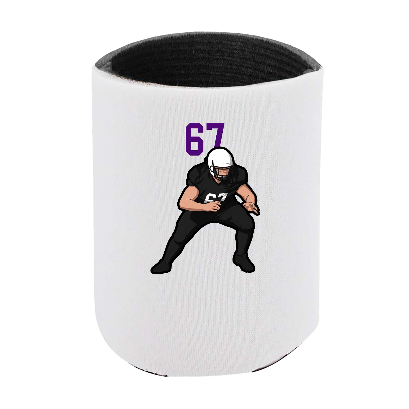 Can Holder — Number Top in White