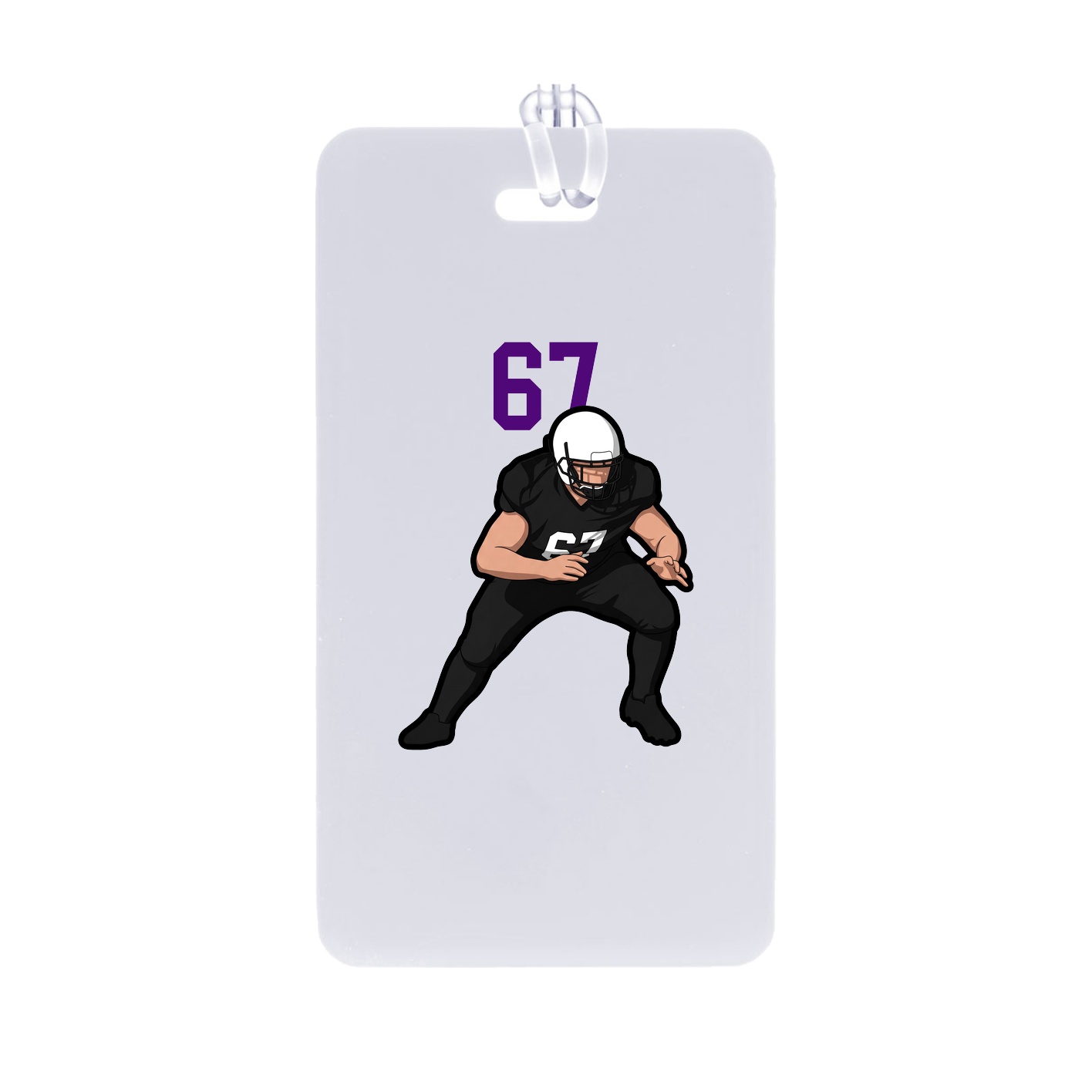 Bag Tag — Number Top in Classic
