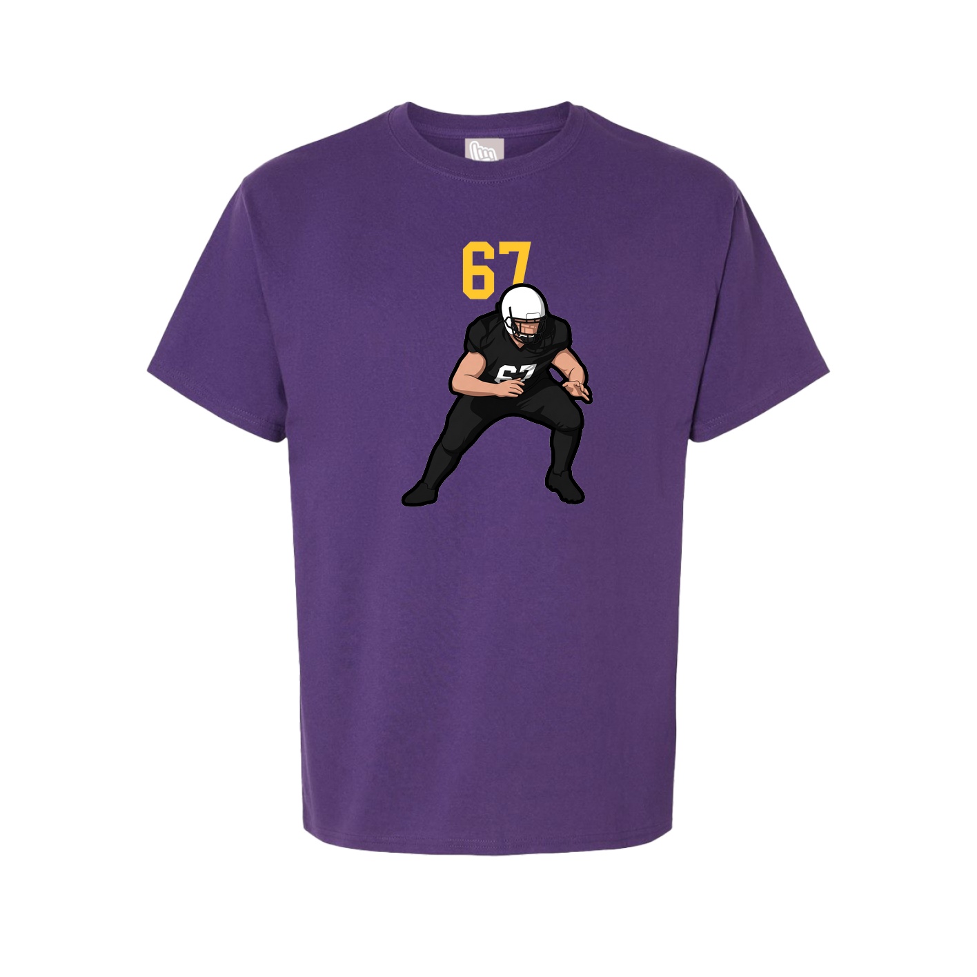 Tee — Number Top in Purple