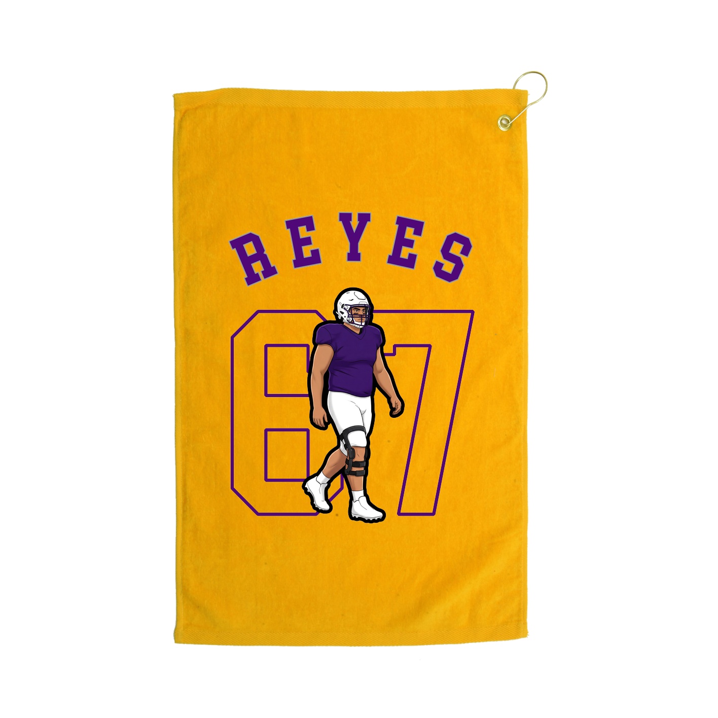 Golf Towel — Shirsey Arch in Gold
