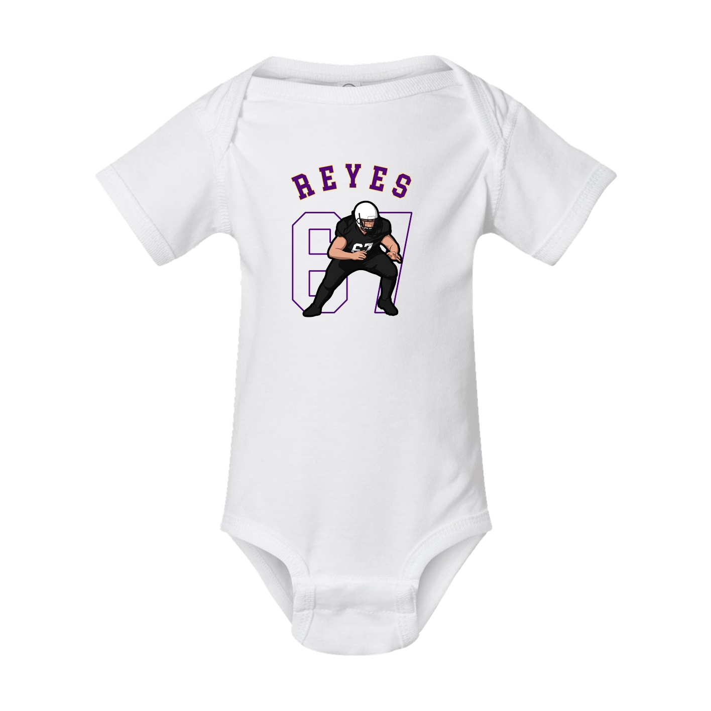 Baby Onesie — Shirsey Arch in White