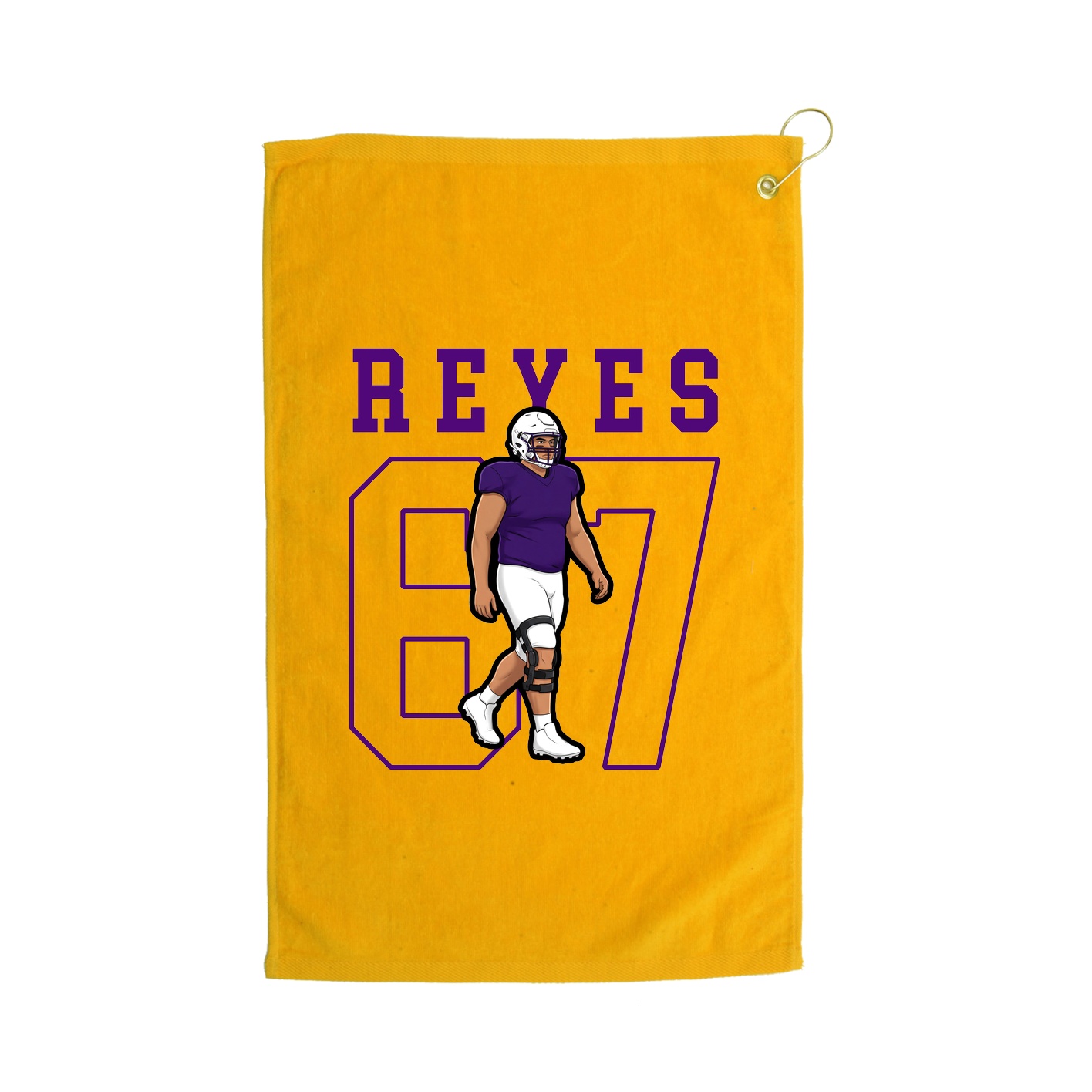Golf Towel — Shirsey in Gold