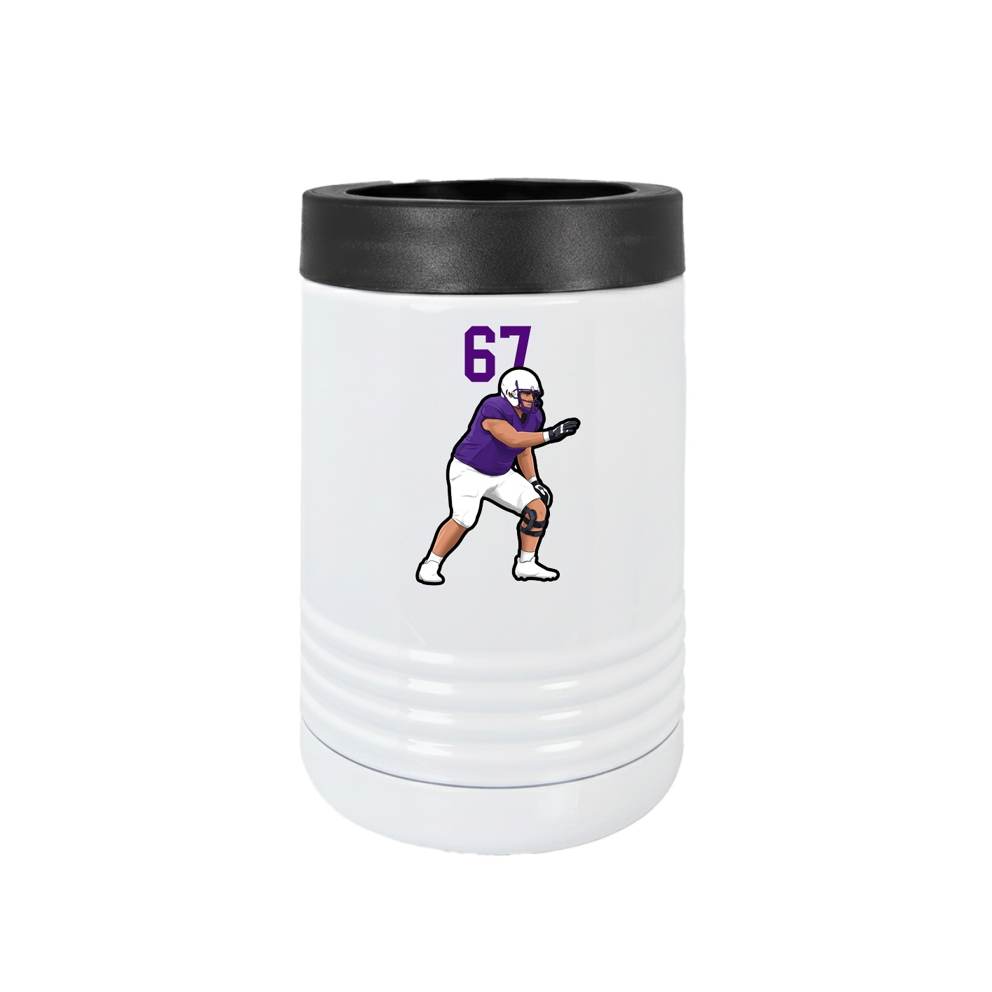 Beverage Holder — Number Top in White