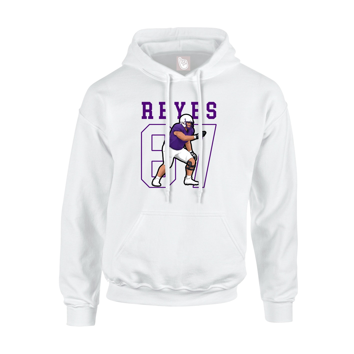 Youth Hoodie — Shirsey in White