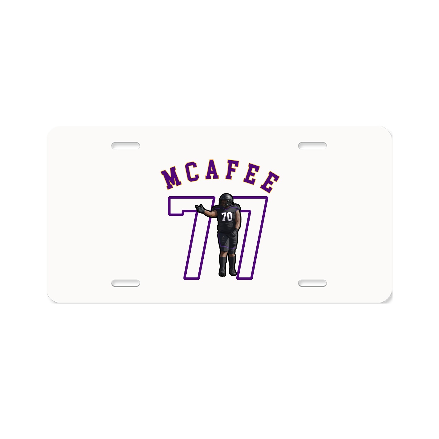 License Plate — Shirsey Arch in Classic