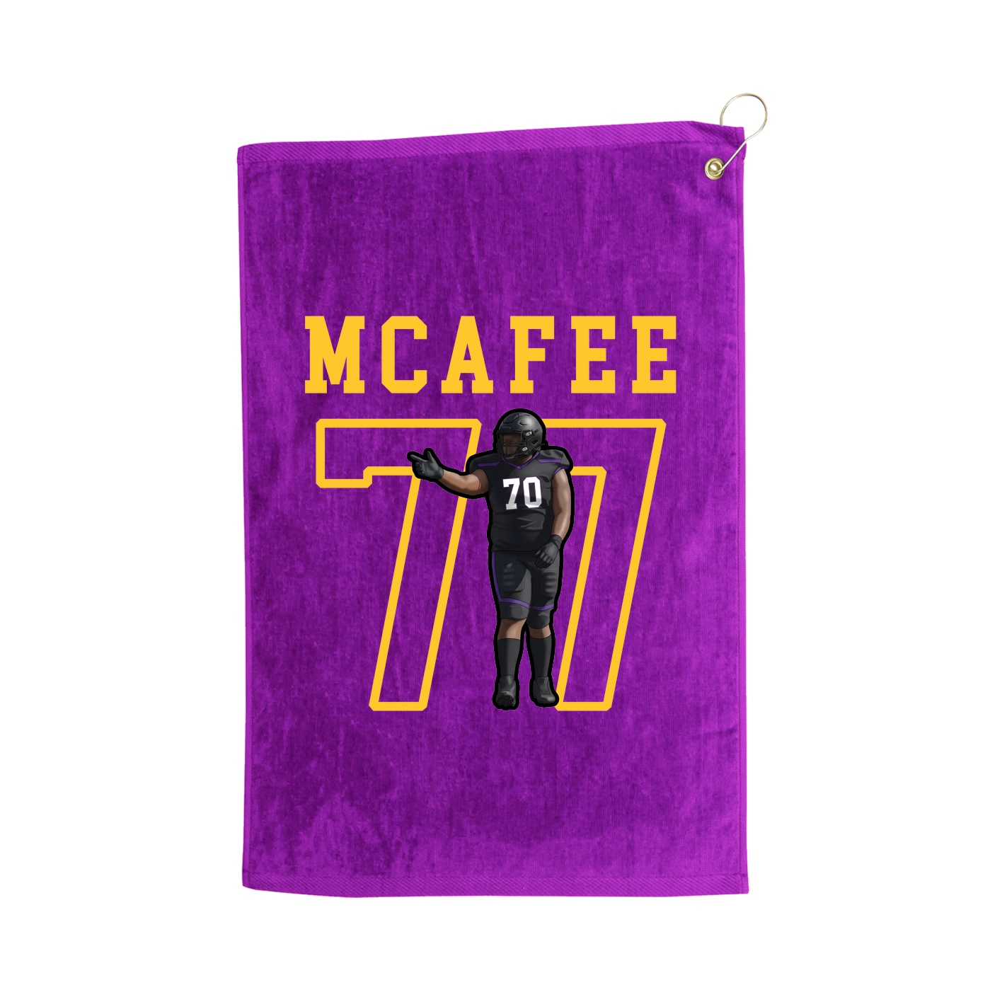 Golf Towel — Shirsey in Purple