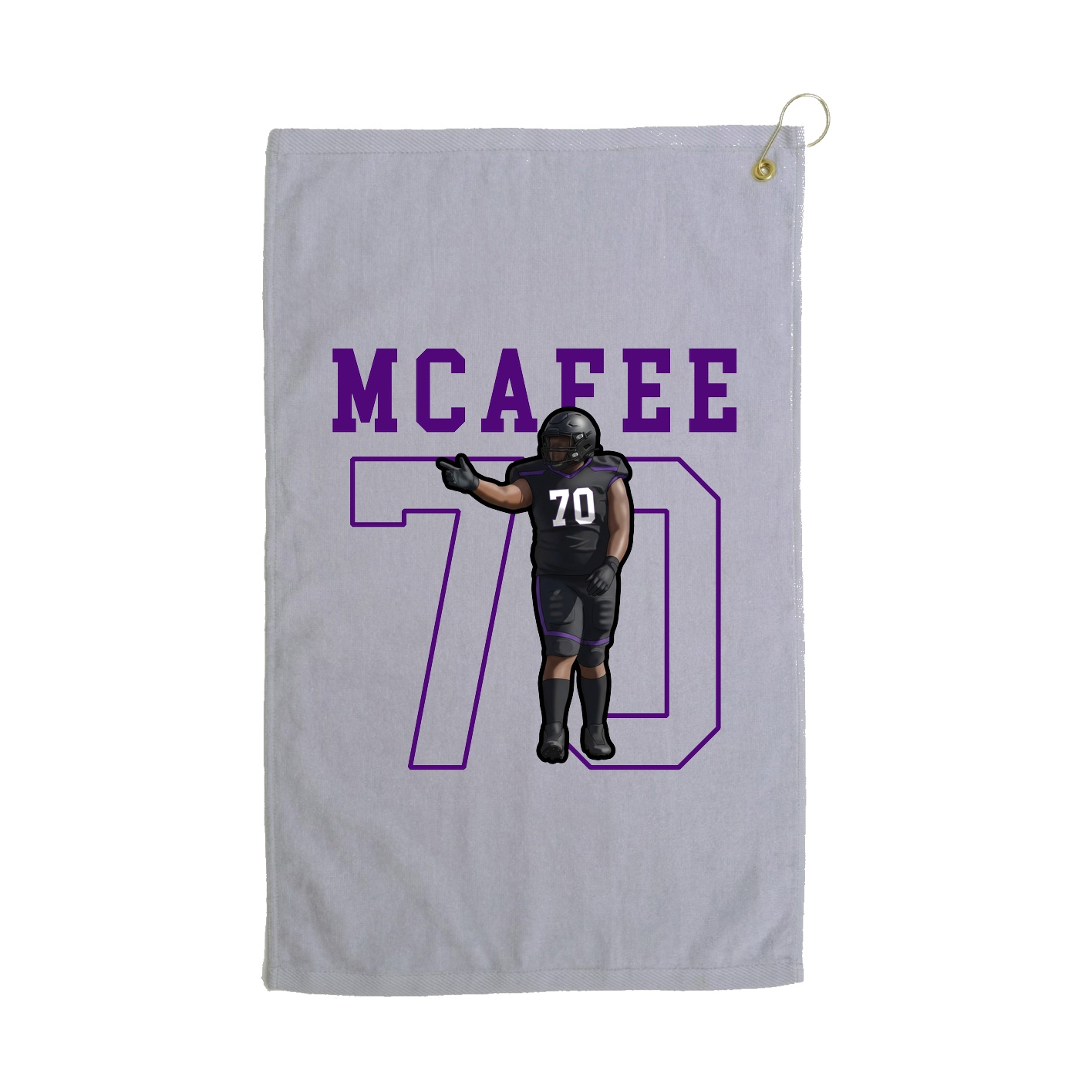 Terry Velour Golf Towel
