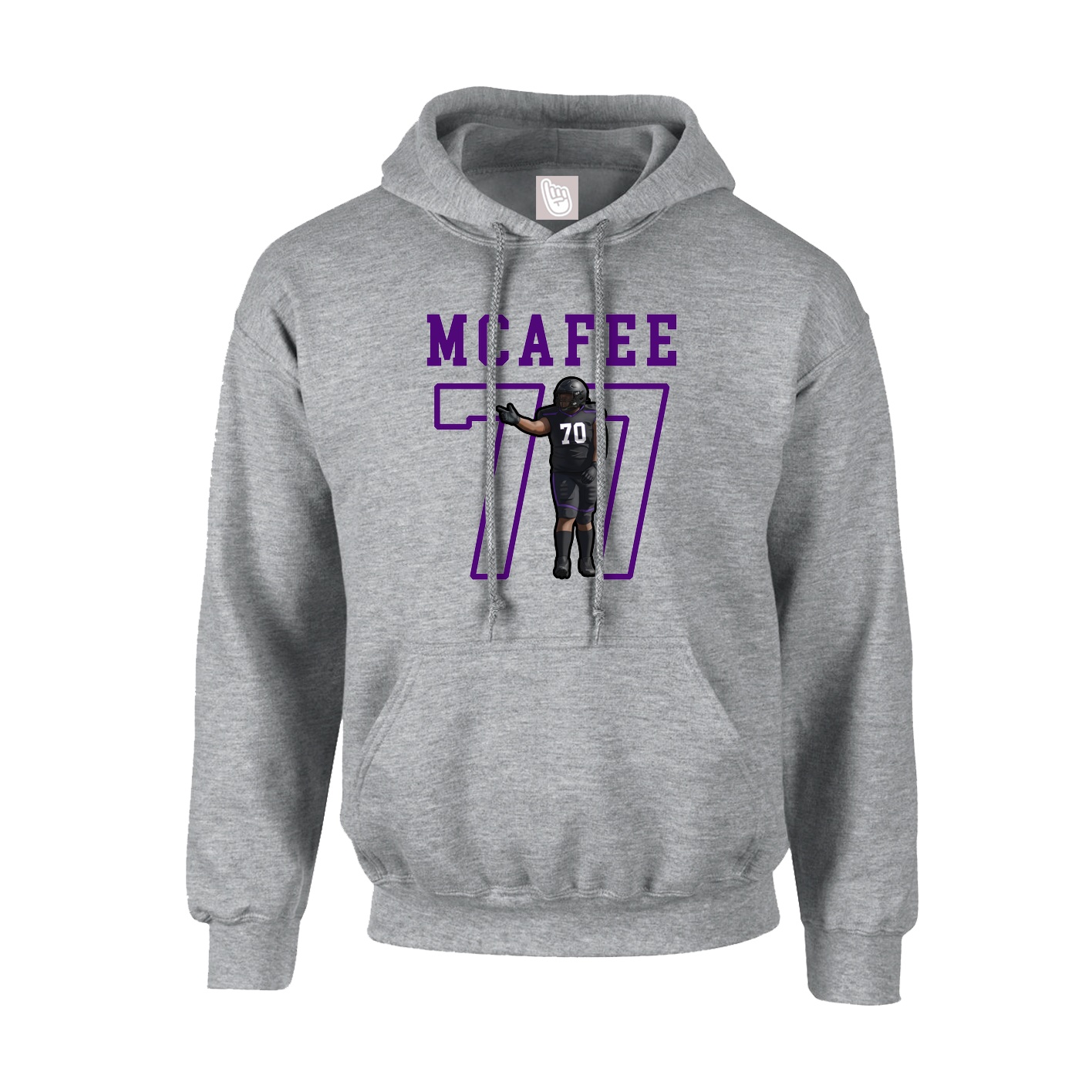 Hoodie — Shirsey in Grey