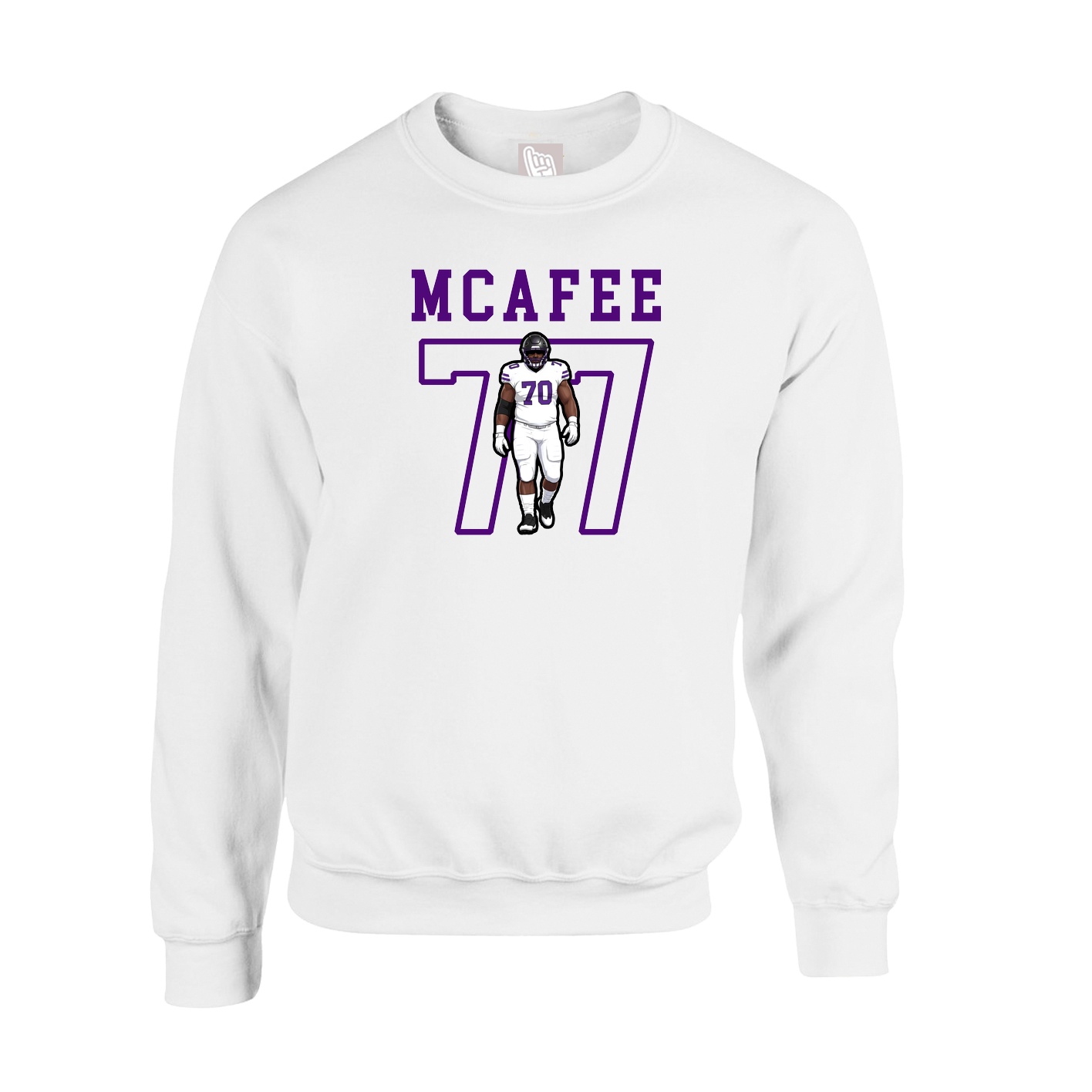 Fleece Crew — Shirsey in White