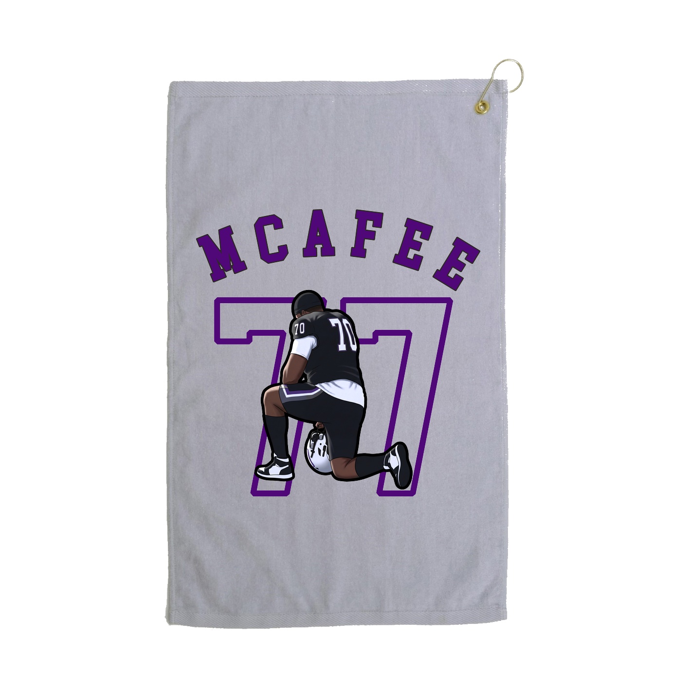 Golf Towel — Shirsey Arch in Grey