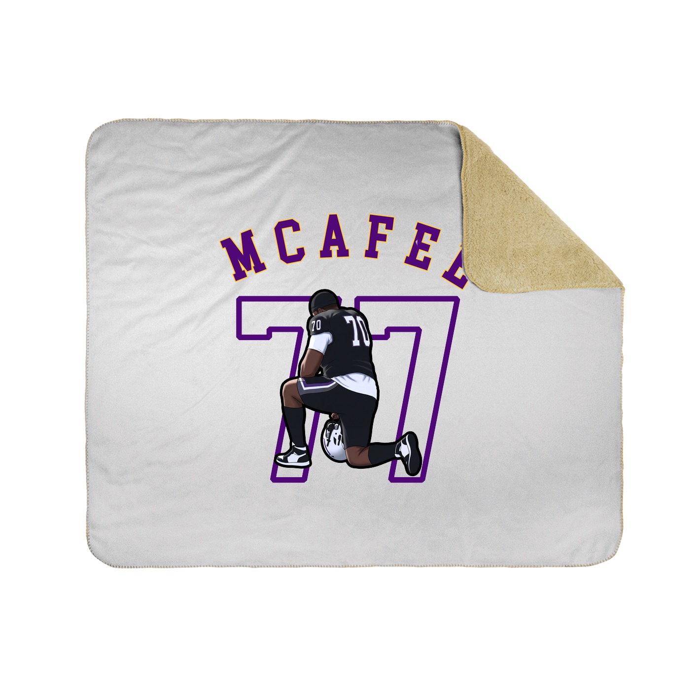 Throw Blanket — Shirsey Arch in White