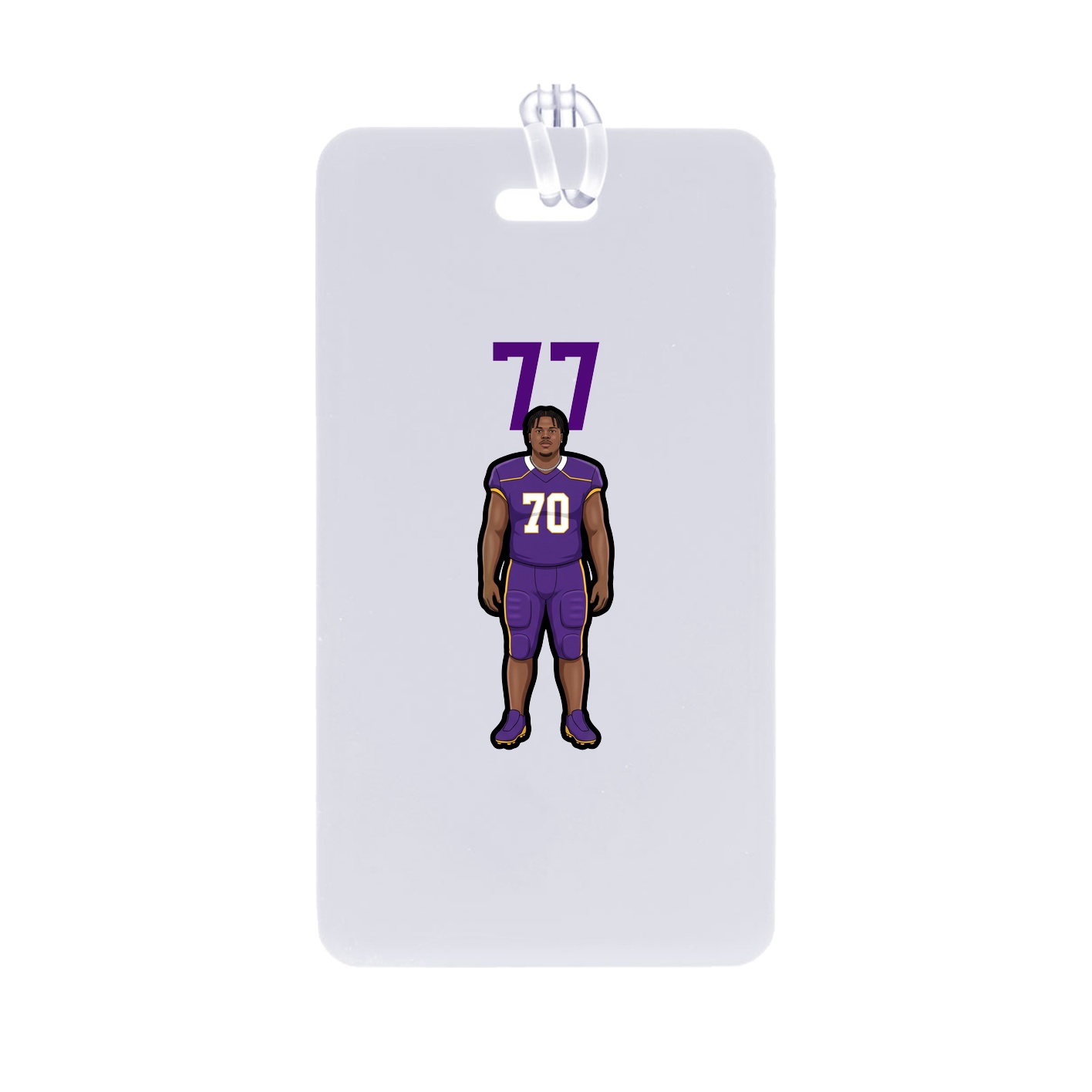 Bag Tag — Number Top in Classic
