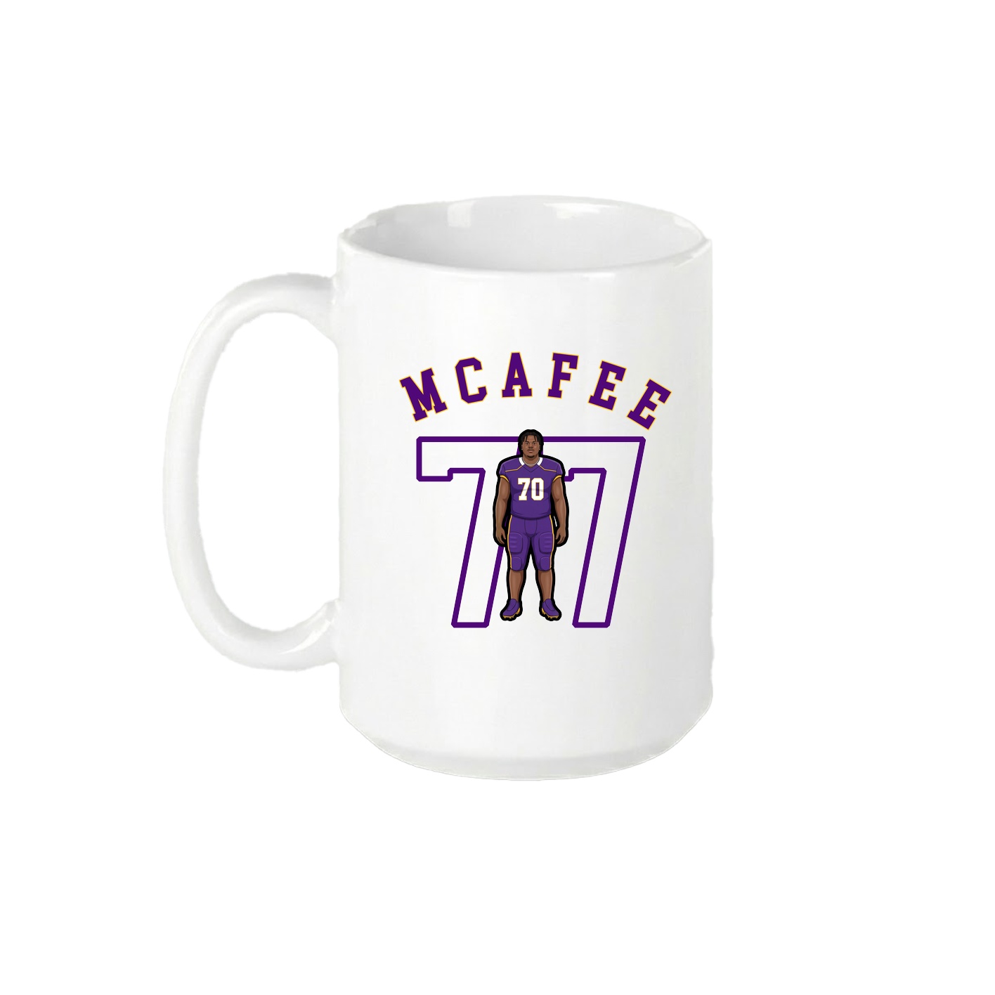 15oz Coffee Mug — Shirsey Arch in White