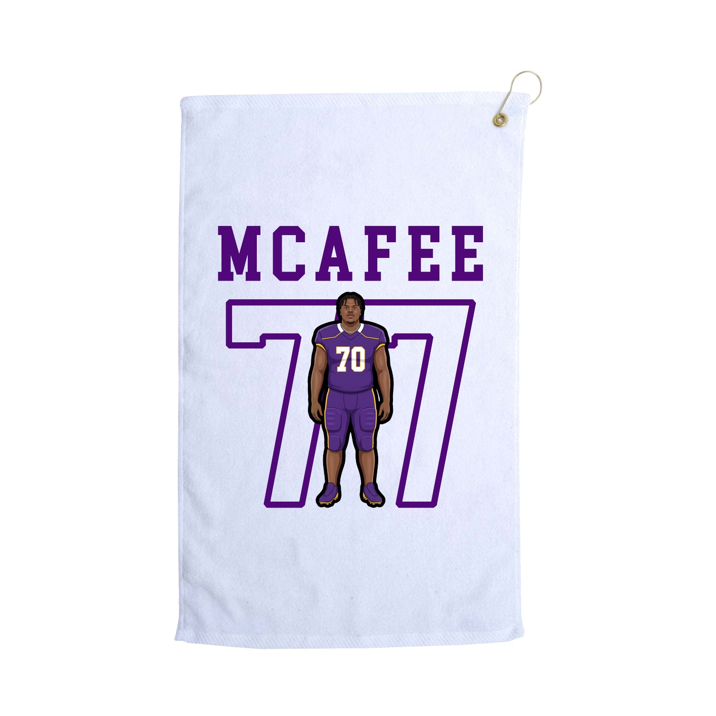 Golf Towel — Shirsey in White