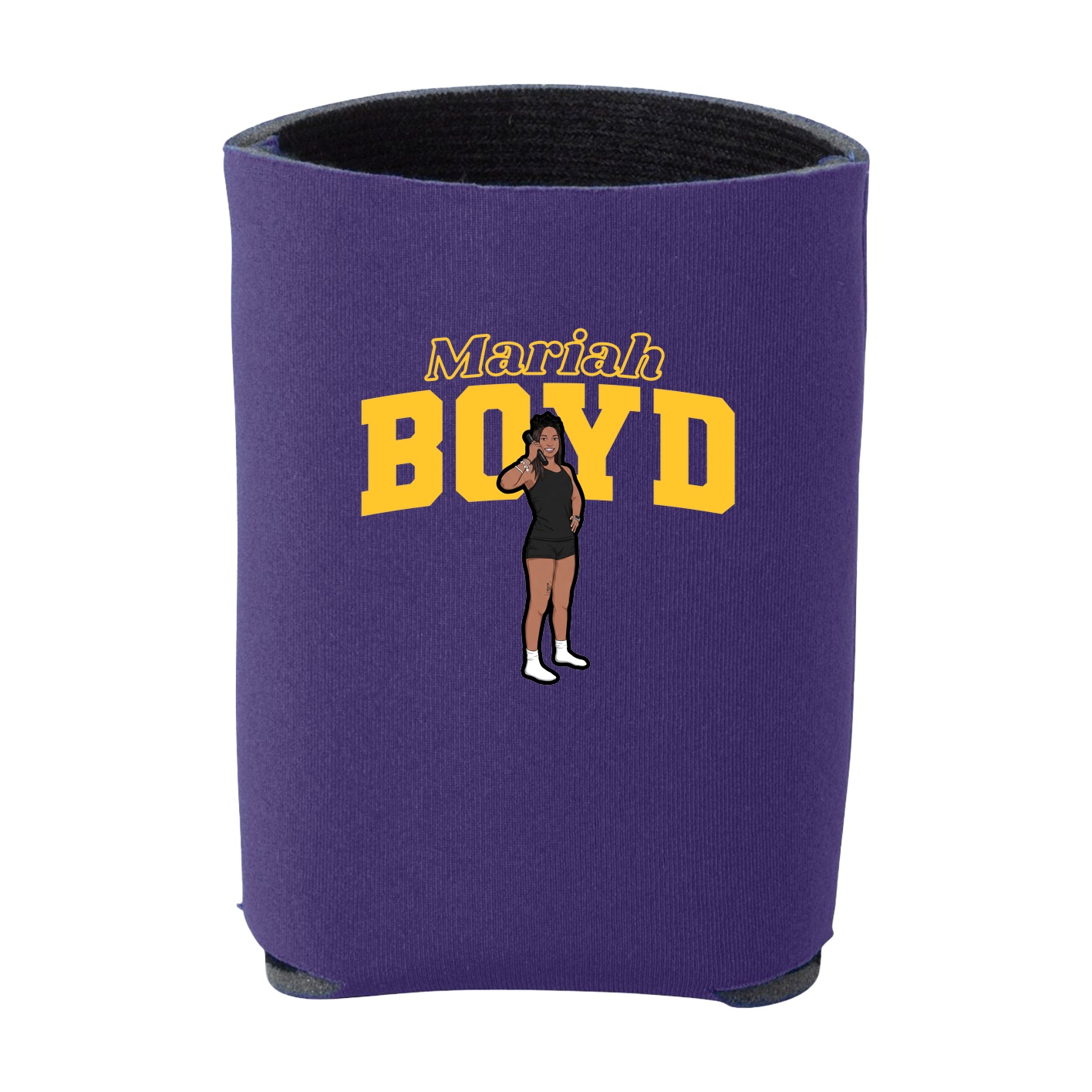 Can Holder — Name Arch in Purple