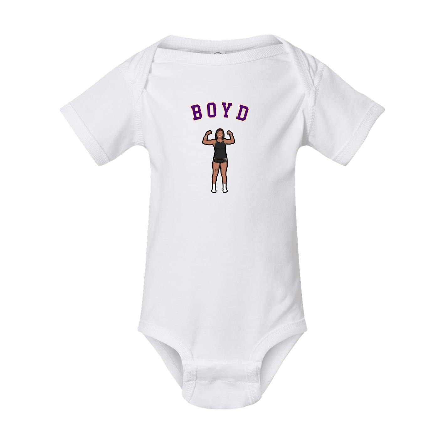 Baby Onesie — Shirsey Arch in White