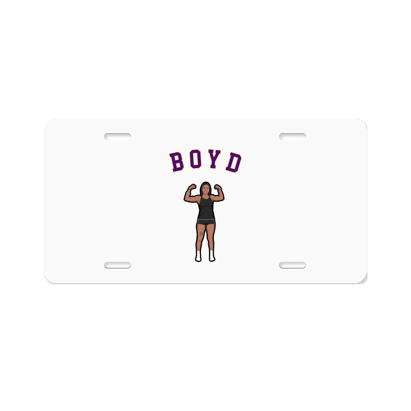 License Plate — Shirsey Arch in Classic
