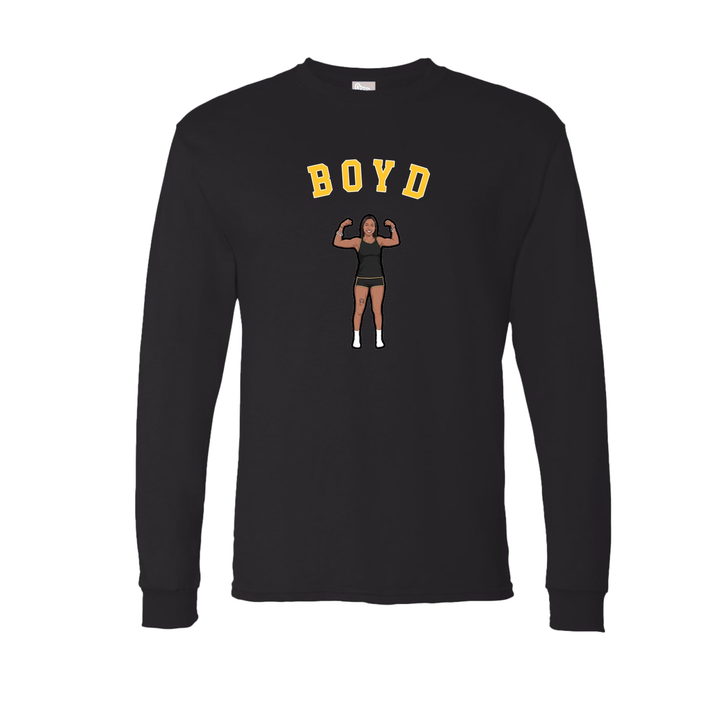 Long Sleeve Tee — Shirsey Arch in Black