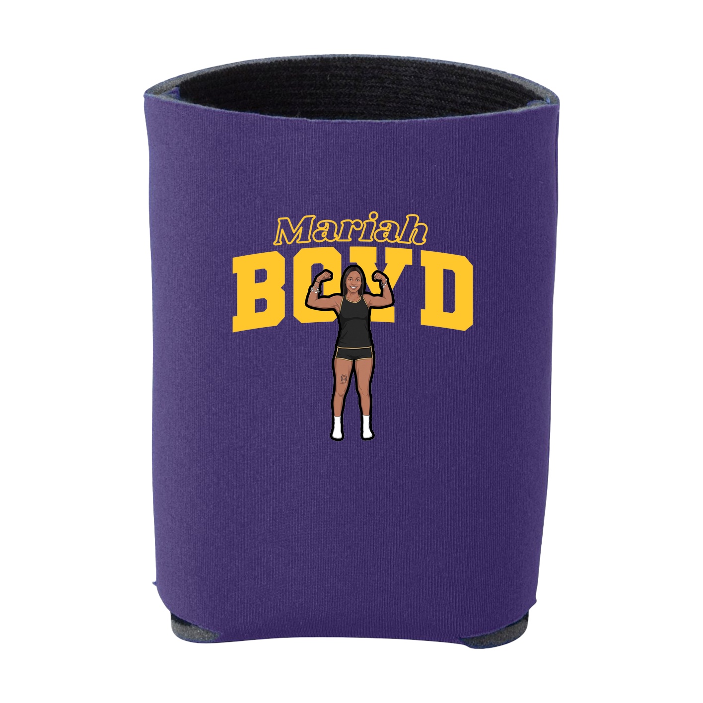 Can Holder — Name Arch in Purple
