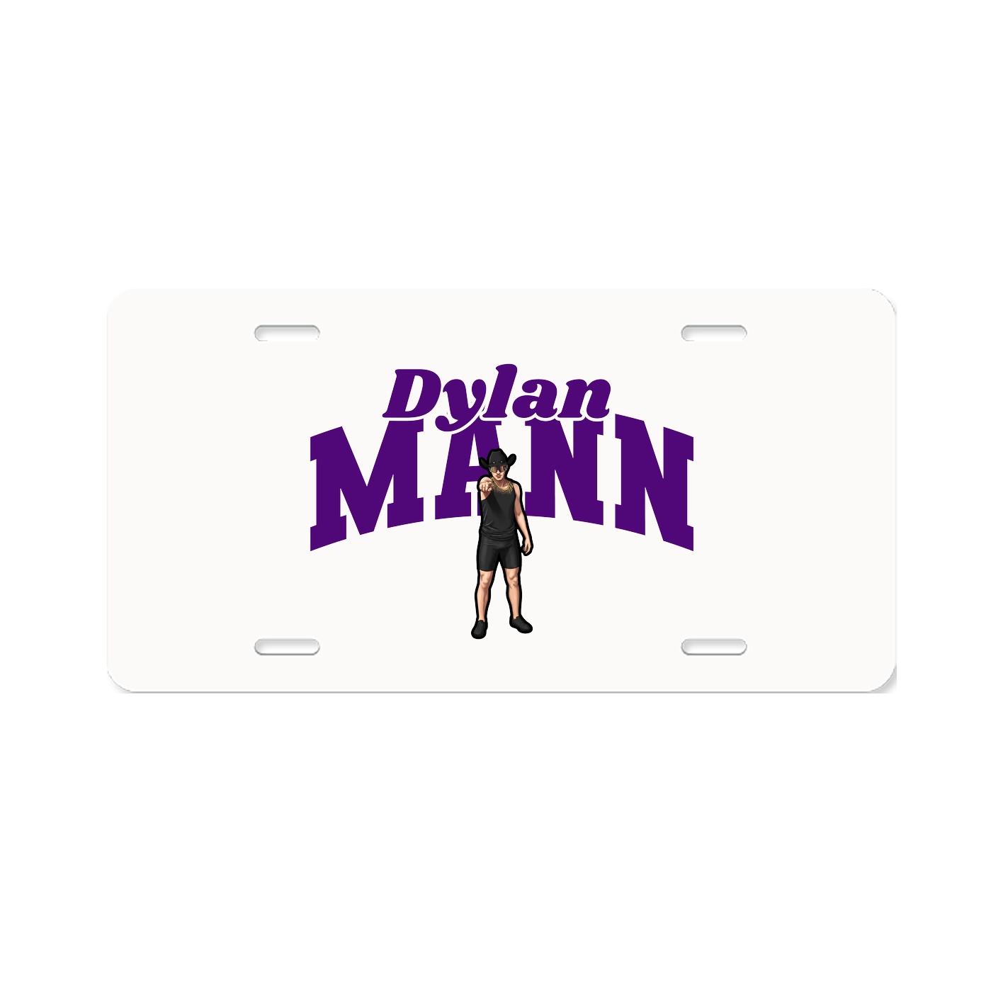 License Plate — Signature Arch in Classic