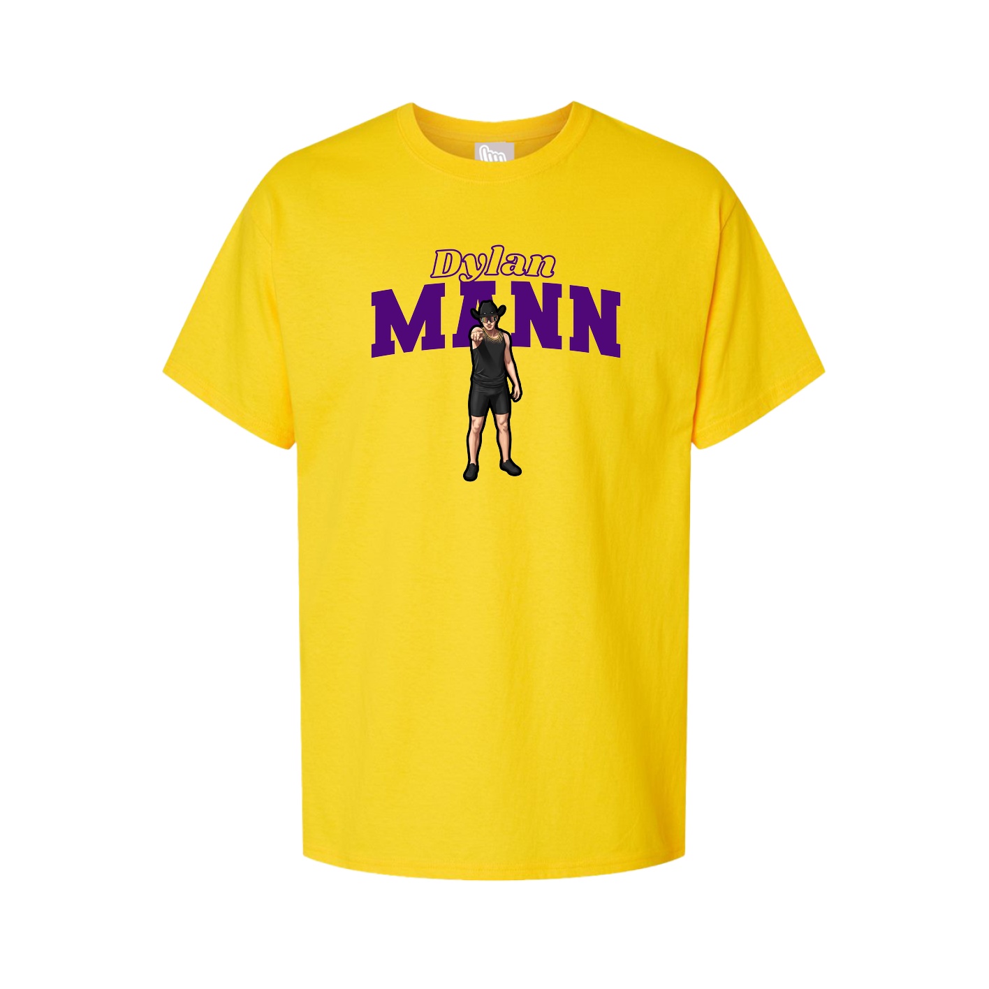 Tee — Name Arch in Gold