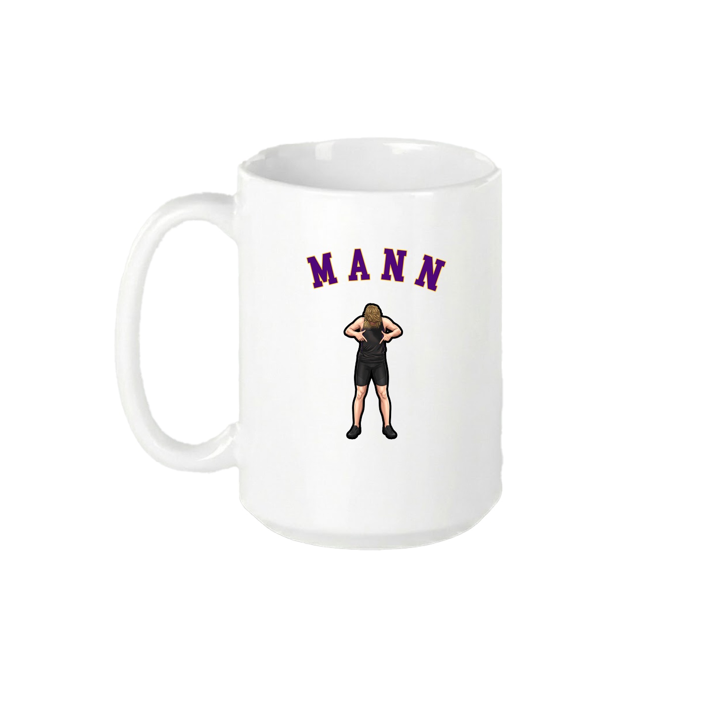 15oz Coffee Mug — Shirsey Arch in White