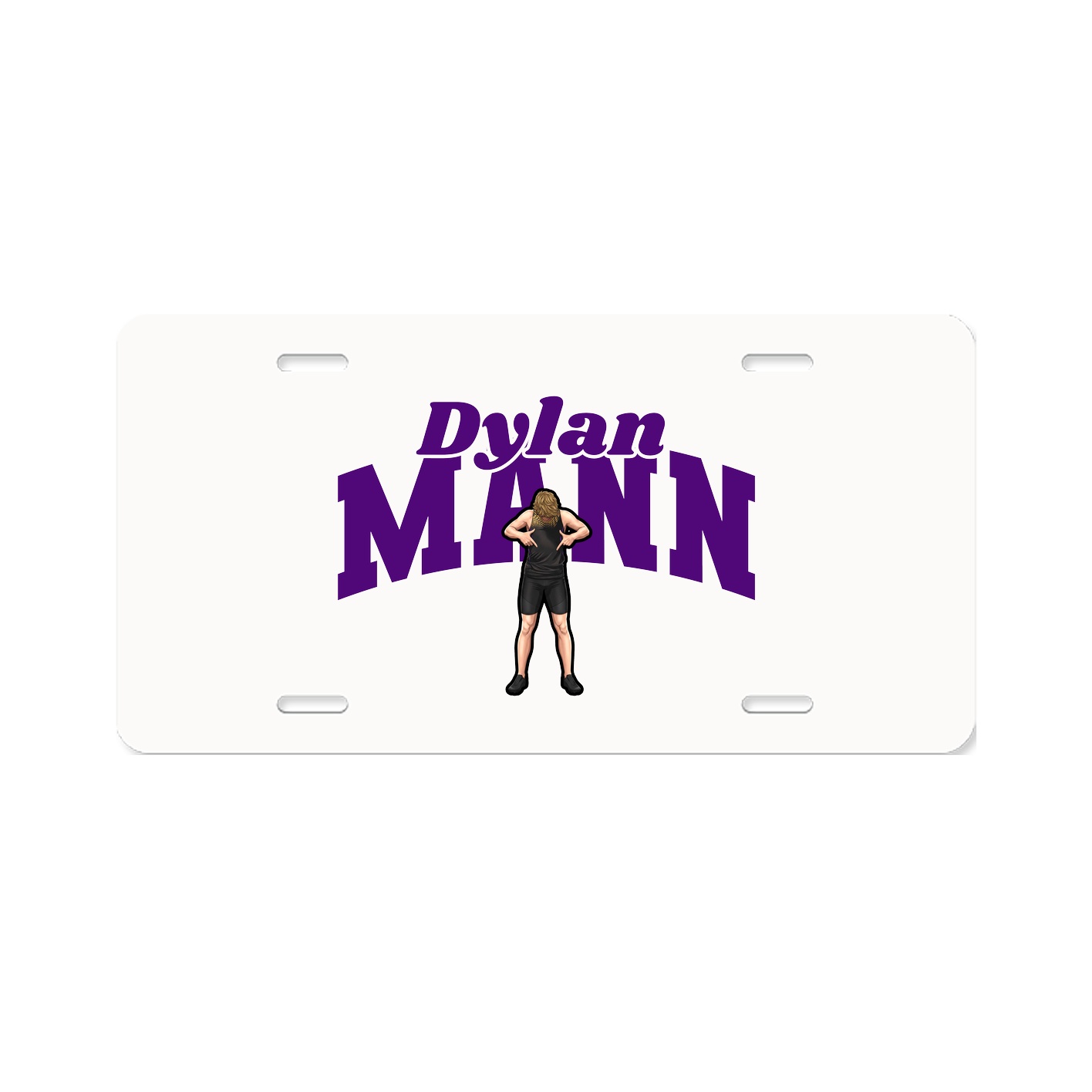 License Plate — Signature Arch in Classic