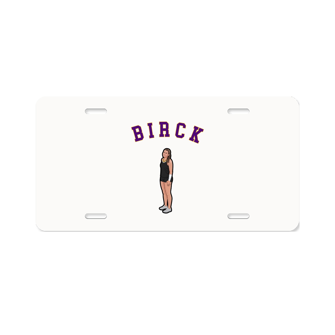 License Plate — Shirsey Arch in Classic