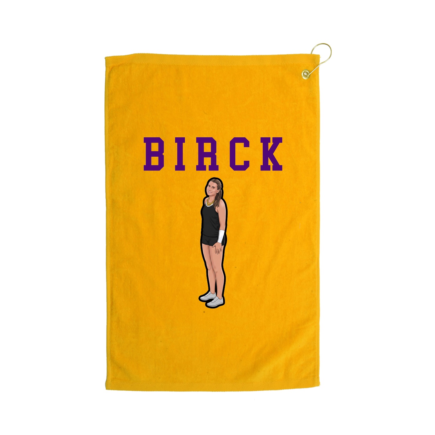 Golf Towel — Shirsey in Gold