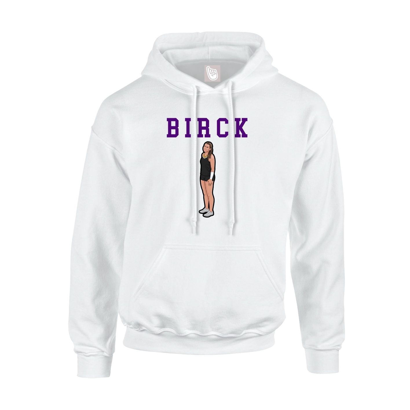 Youth Hoodie — Shirsey in White