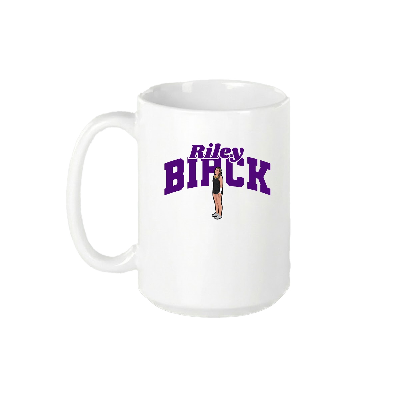 15oz Coffee Mug — Signature Arch in White