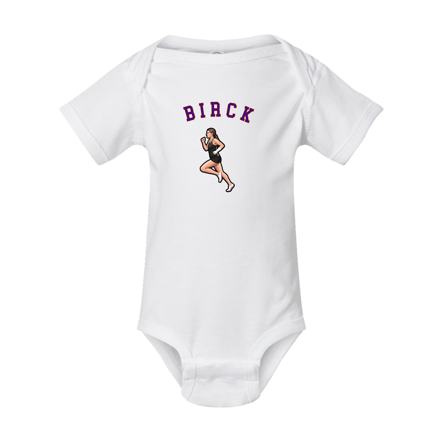 Baby Onesie — Shirsey Arch in White