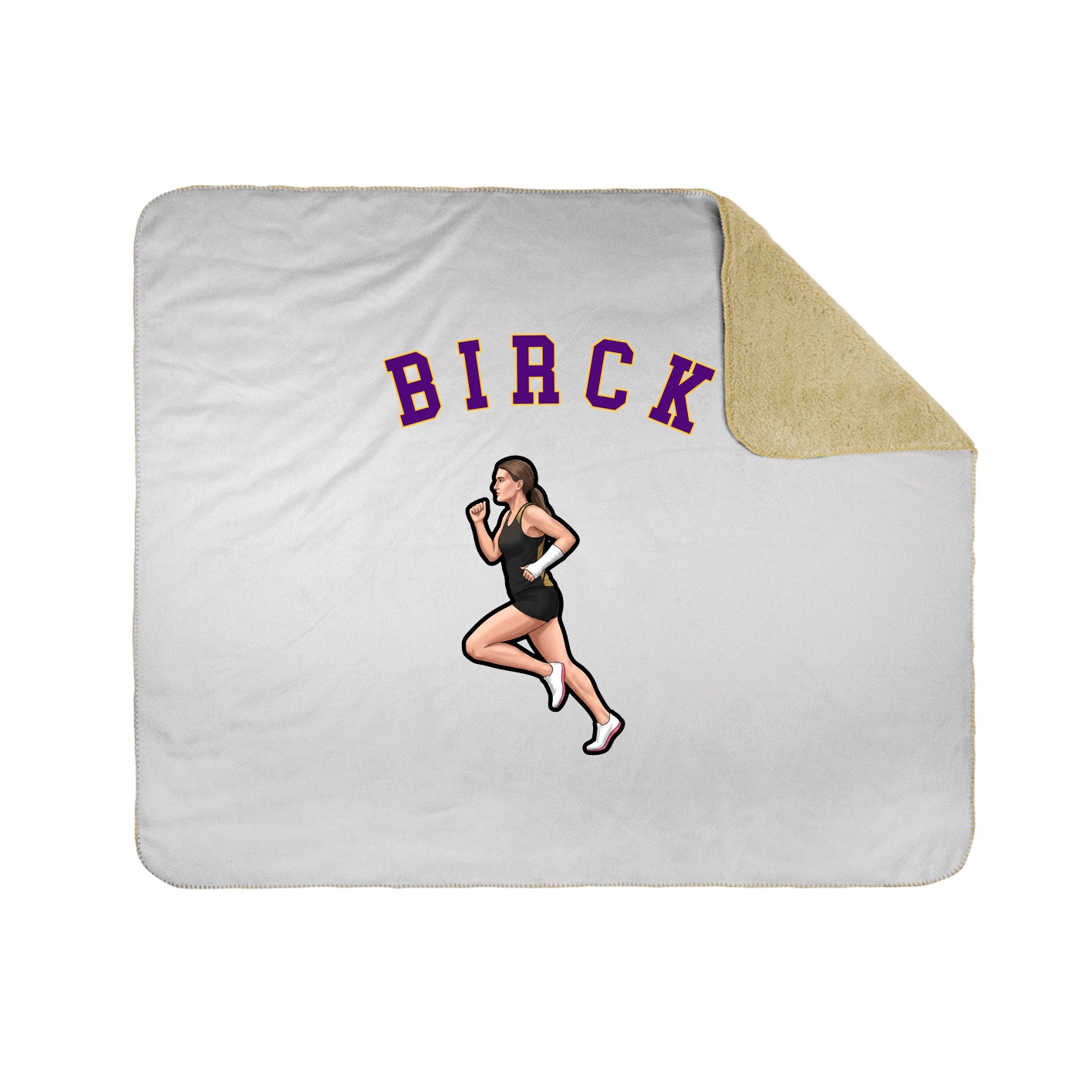 Throw Blanket — Shirsey Arch in White