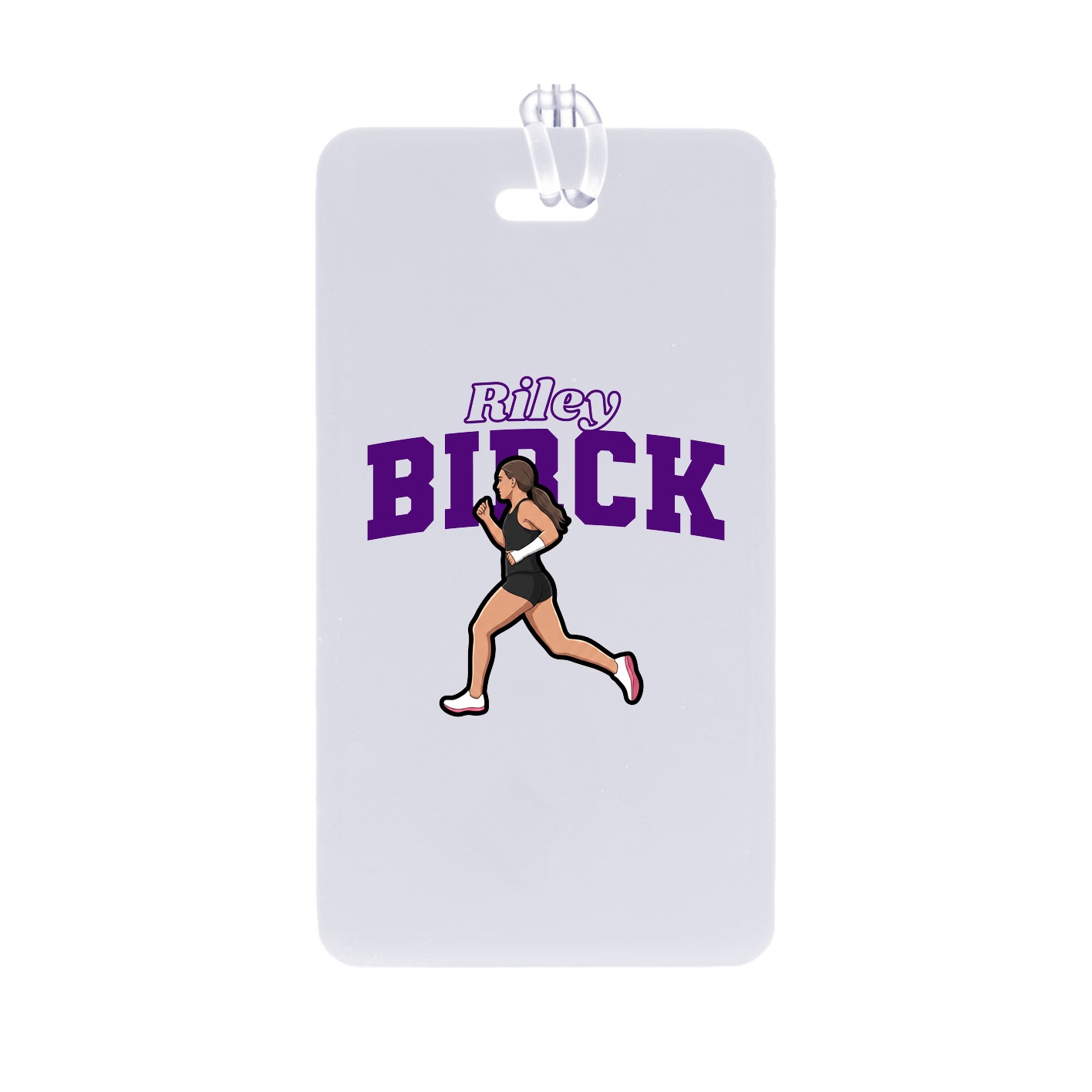 Bag Tag — Name Arch in Classic