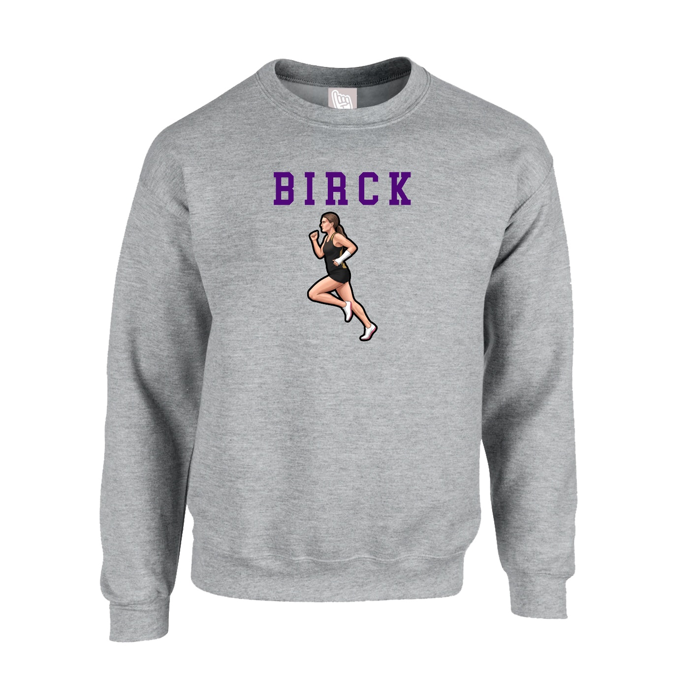 Fleece Crew — Shirsey in Grey